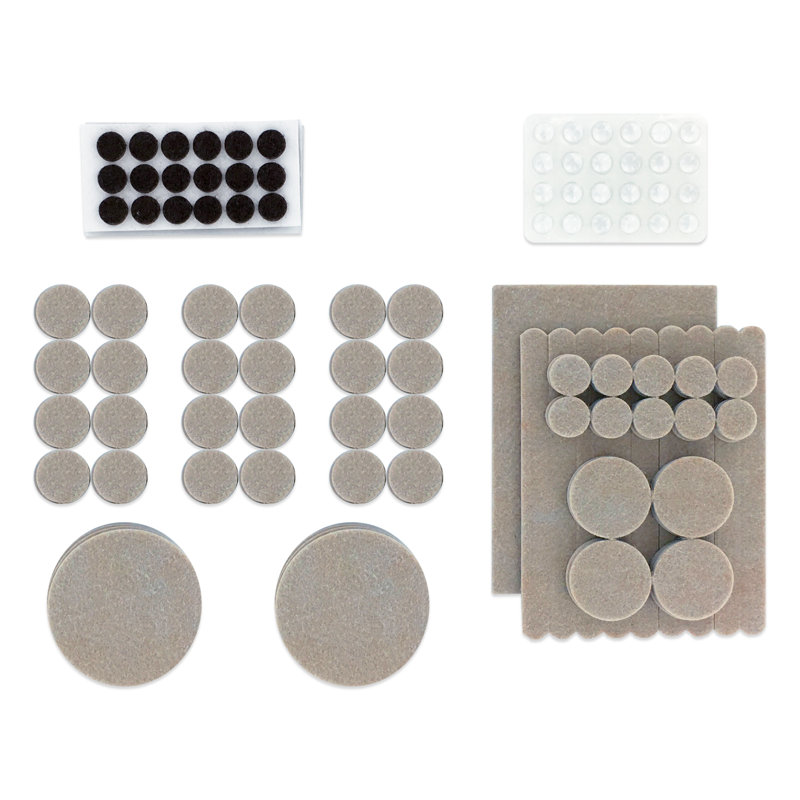 Junipers HeavyDuty Premium Durable SelfStick Felt Furniture Floor Pad